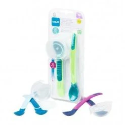 Ainu MAM Feeding Spoons And Cover Lusikat