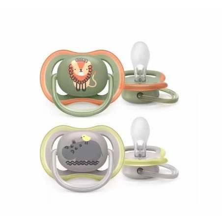 Avent Huvitutti Ultra Air 6-18kk, Vihreä/keltainen 1 Avent Huvitutti Ultra Air 6-18kk, Vihreä/keltainen