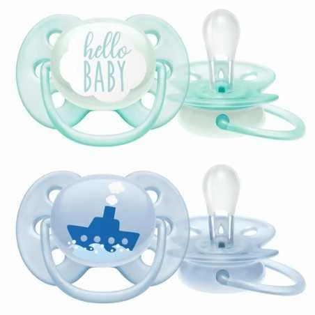 Avent Huvitutti Ultra Soft, 0-6kk, Vaaleansininen 2 Avent Huvitutti Ultra Soft, 0-6kk, Vaaleansininen - Image 2