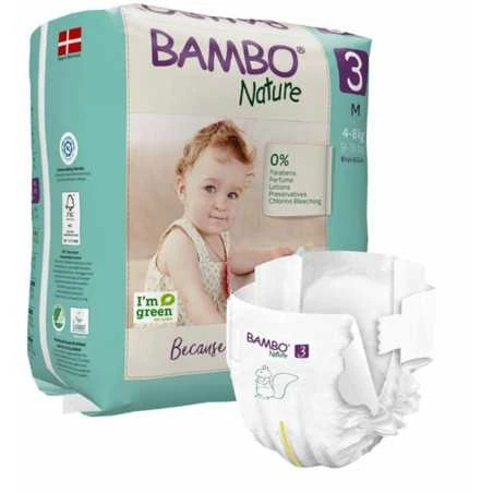 Bambo Nature 3 M Teippivaippa 4-8kg 28kpl 1 Bambo Nature 3 M Teippivaippa 4-8kg 28kpl
