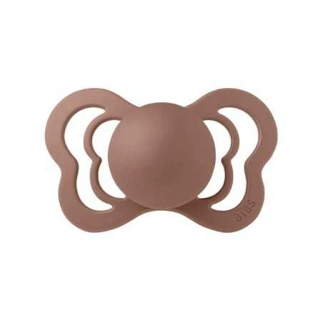 Bibs Couture Luonnonkumitutti 2kpl 0-6kk - Peach/Woodchuck - Image 4