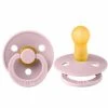 Bibs Luonnonkumitutti 0-6kk, Pink Plum