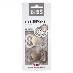 Bibs Supreme 2 Luonnonkumitutti 2, Vanilla/Dark Oak
