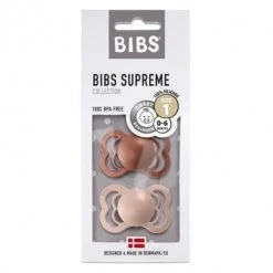 Bibs Supreme 2 Silikonitutti 1, Woodchuck/Blush