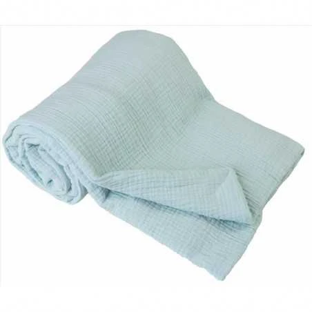 BabyMatex Muslin Kapalo/peite 80*120, Vaaleansininen
