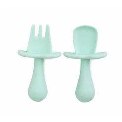 Cherub Baby Ensilusikka Ja -haarukka - Minttu