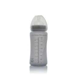 Everyday® Baby Everyday Baby Lasinen Tuttipullo 240ml, Quiet Grey