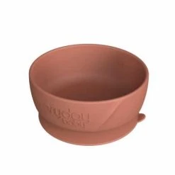 Everyday® Baby Everyday Baby Silikonikulho Imukupilla - Nature Red