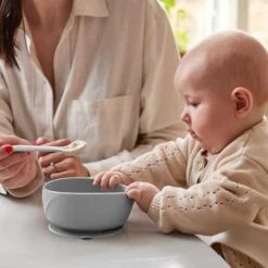 Everyday® Baby Everyday Baby Silikonikulho Imukupilla - Quiet Grey 5 Everyday® Baby Everyday Baby Silikonikulho Imukupilla - Quiet Grey -BIBS shop everyday baby silikonikulho imukupilla quiet grey 2