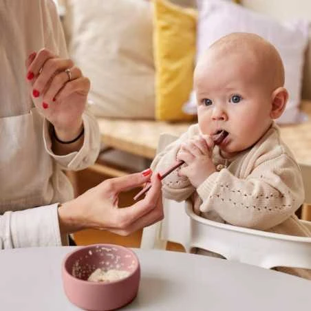 Everyday® Baby Everyday Baby Silikonilusikka 2kpl - Nature Red - Image 3