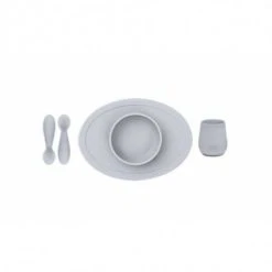 Ezpz First Food Set, Pewter
