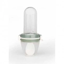 Kidsme Food Squeezer Plus Silikoni, Vihreän Harmaa