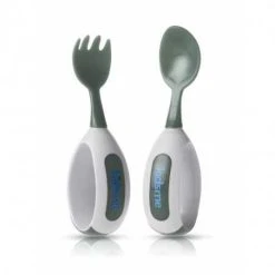 Kidsme Lusikka Ja Haarukka, Harmaa