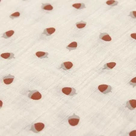 LÄSSIG Lässig Puuvillaharso 3kpl - Little Forest Pink - Image 5