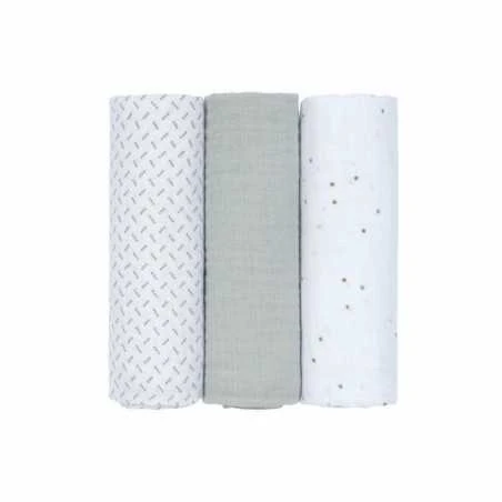 LÄSSIG Lässig Puuvillaharso 85cm, Friends Racoon - Image 2