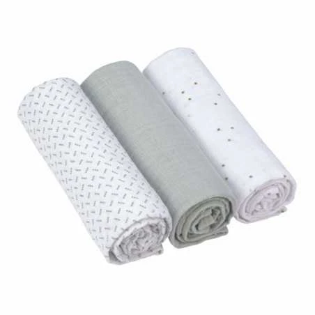 LÄSSIG Lässig Puuvillaharso 85cm, Friends Racoon