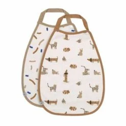 LÄSSIG Lässig Ruokailuessu 2kpl Little Mate - Royal Blue