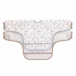 LÄSSIG Lässig Ruokalappu Hihalla 2kpl, Tiny Farmer Sheep