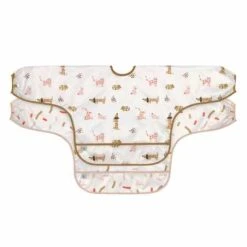 LÄSSIG Lässig Ruokalappu Hihallla 2kpl Little Mate - Spicy Orange