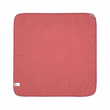 LÄSSIG Lässig Huppupyyhe Muslin, Rosewood - Image 2