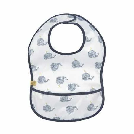 LÄSSIG Lässig Ruokalappu Lightweight, Whale 1 LÄSSIG Lässig Ruokalappu Lightweight, Whale