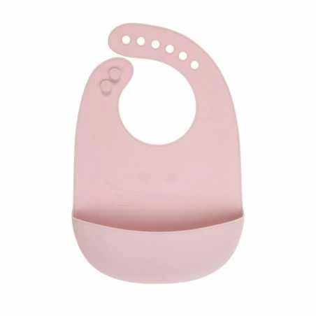 LÄSSIG Lässig Silikoniruokalappu, Rose