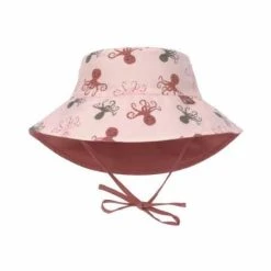 LÄSSIG Lässig UV-hattu, Octopus Rose, 0-6 Kk