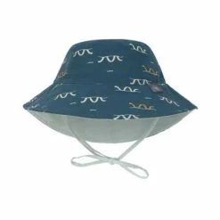 LÄSSIG Lässig UV-hattu, Sea Snake Blue, 0-6 Kk