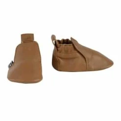 Lodger Stepper Nahkatossut, Cognac Ruskea, Koko 19