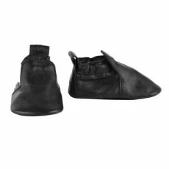 Lodger Stepper Nahkatossut, Musta, Koko 19