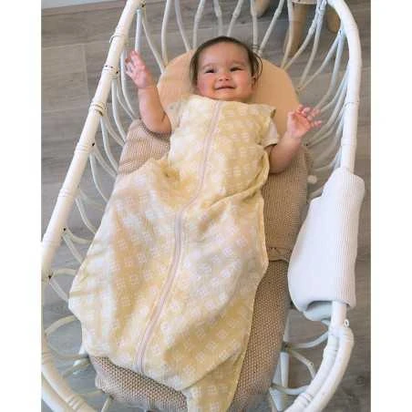 Lodger Unipussi Tribe Muslin TOG 0.5, Sand, 50/62 - Image 2