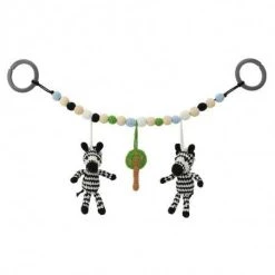 Sindibaba Virkattu Vaunulelu, Zebra