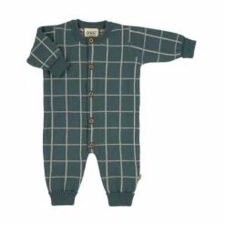 Voksi Double Knit Haalari, Sea Green, Koko 74-80